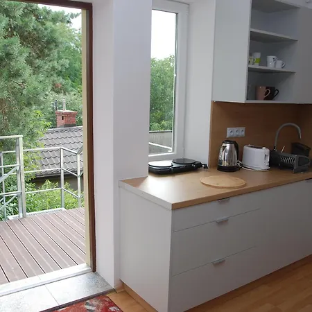 Beautiful With Terrace In Near Forest Appartement Varsovie