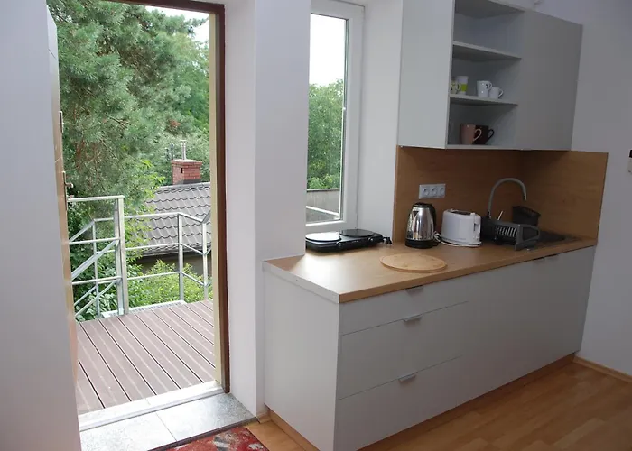 Beautiful With Terrace In Near Forest Apartman Varsó